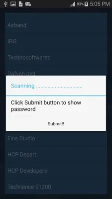 WiFi Password Hacker Prank android App screenshot 1